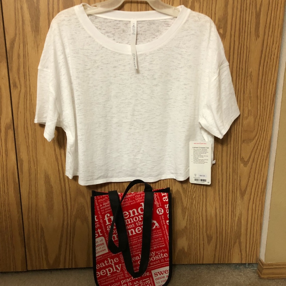 Lululemon Cropped Tee
